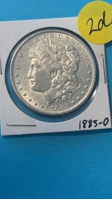 1885 O Morgan Silver Dollar