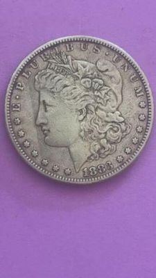 1883 S Morgan Silver Dollar