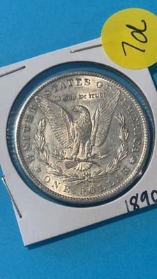 1890-o Morgan Silver Dollar