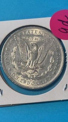 1890 Morgan Silver Dollar