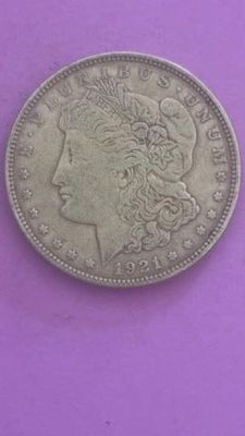1921 Morgan Silver Dollar