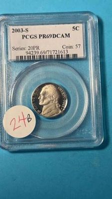 2003s Pr 69dcam 5 Cent
