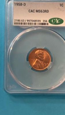 1958 Cac One Cent