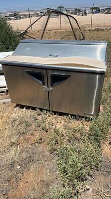 Restaurant Prep Table With Refrigerator. Was In Working Condition When Last UsedLocated In 