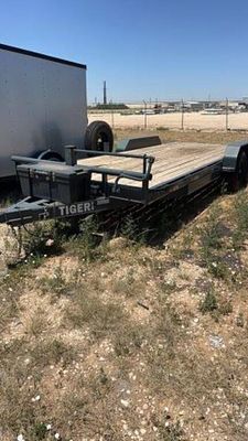 2025 Tiger Bumper Pull Flatbed Trailer. Located In Lubbock Tx
