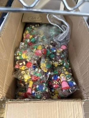 Mario Bros Keychains. Located In Lubbock, Tx