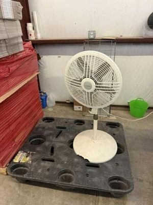 Large Fan, Small Oscillating Fan. Located In Lubbock, Tx