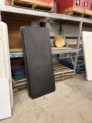 Seven Black Folding Tables. Located In Lubbock, Tx