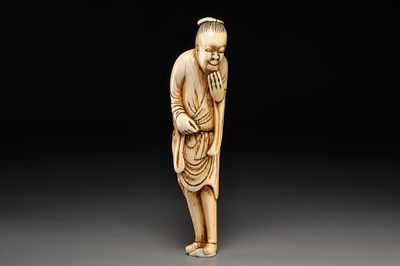 Netsuke / Нэцкэ Китайский сановник . Япония, Камигата, период Эдо, первая половина XIX века 
