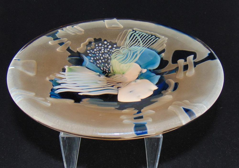 Lot 419: Richard Ritter art glass vase