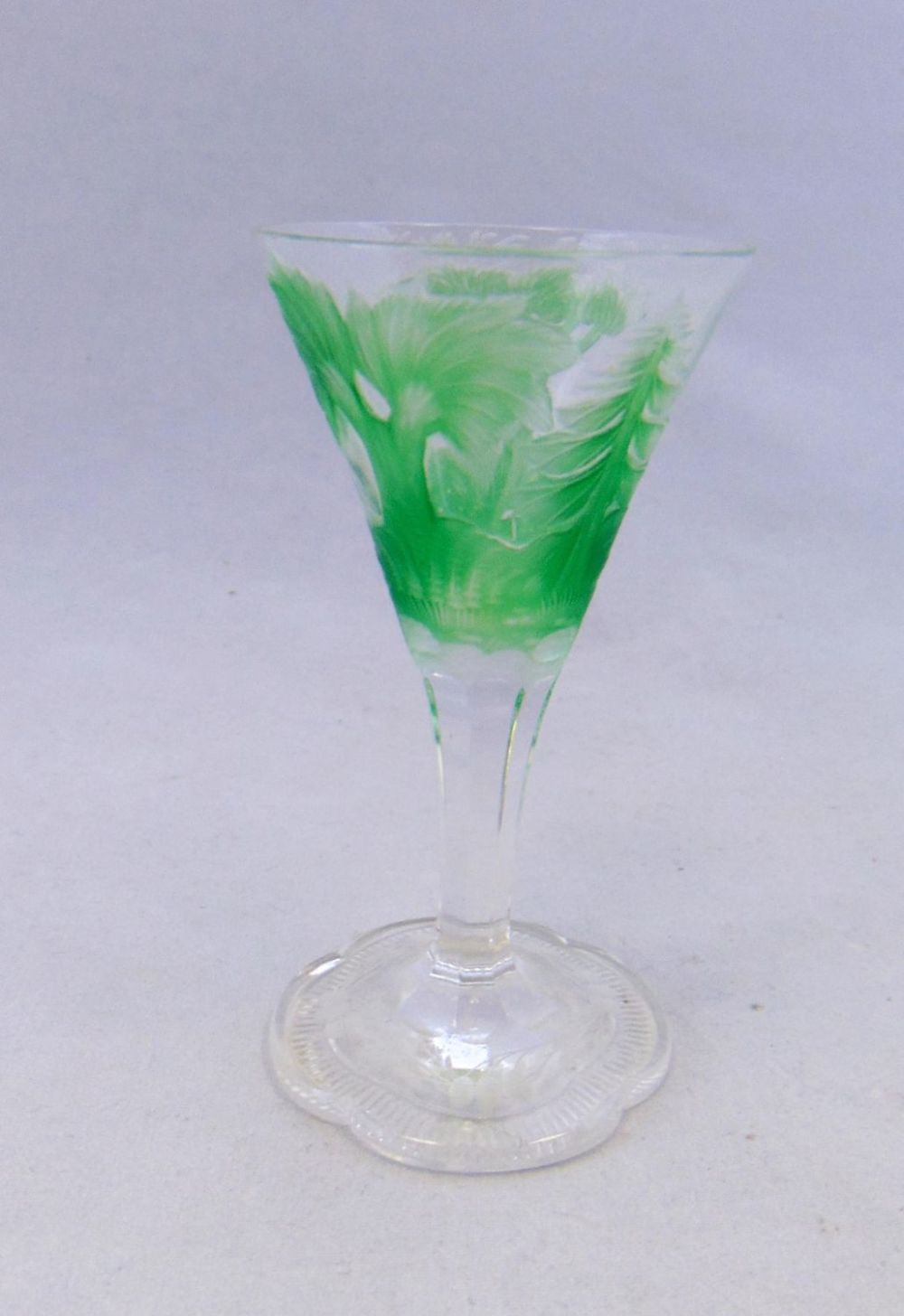 Lot 163: Moser cameo glass cordial