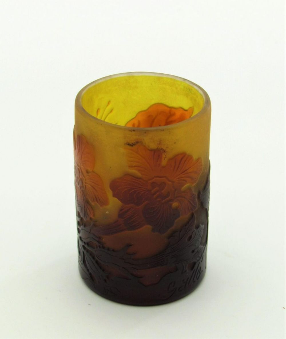 Lot 191: Galle French cameo cordial