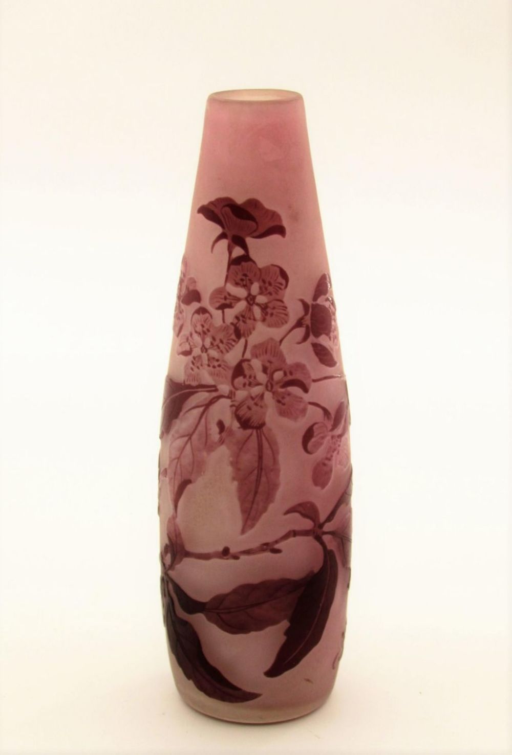 Lot 199: Galle French cameo glass vase