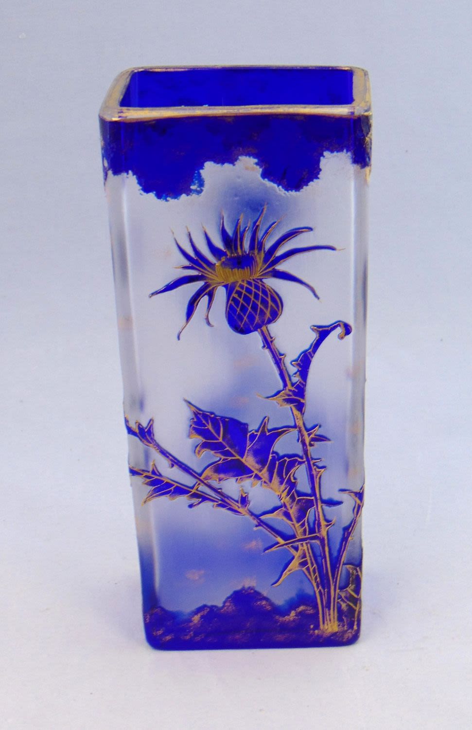 Lot 205: French cameo glass vase
