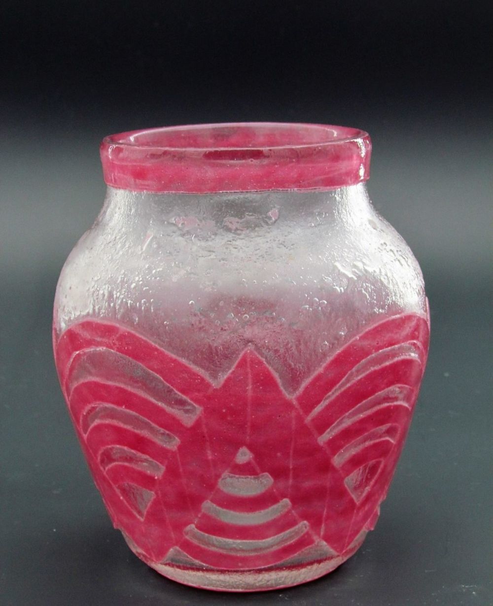 Lot 208: Degue French cameo vase
