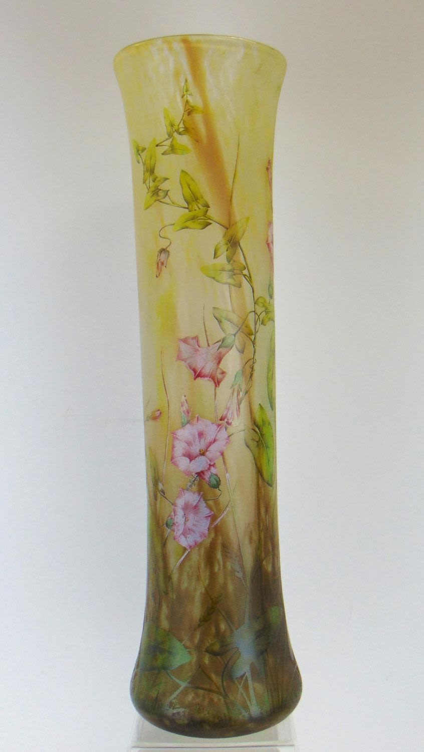 Lot 232: Monumental Daum Nancy glass vase