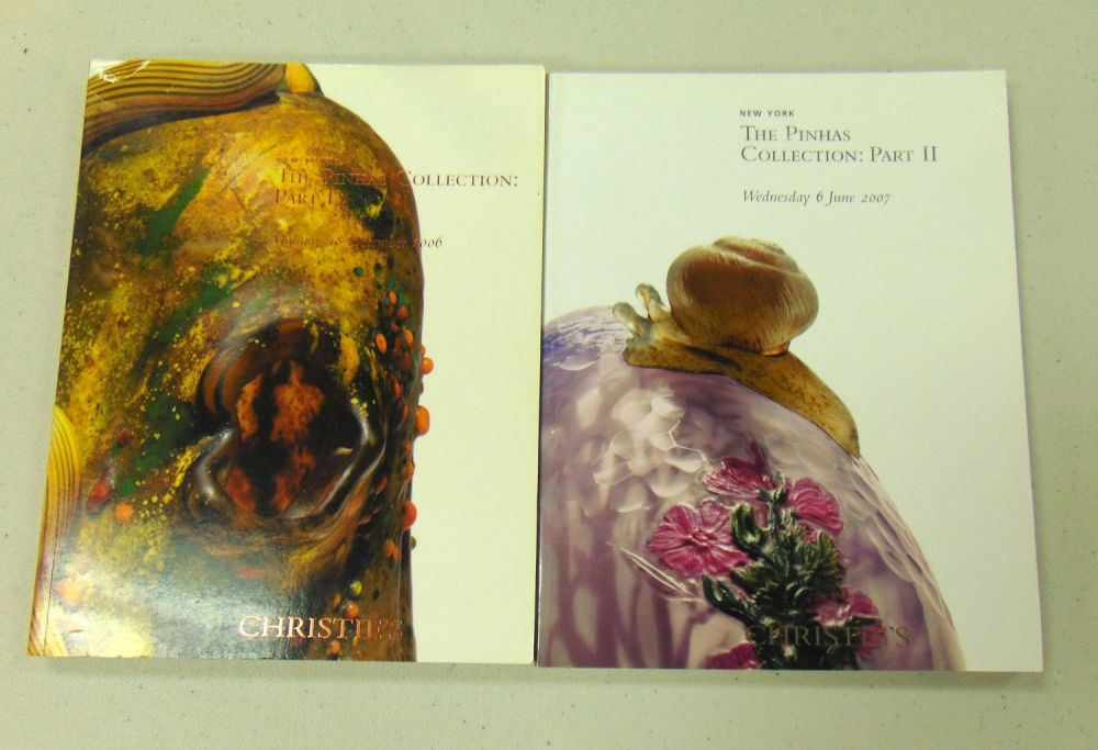 Lot 240: Important Christies Daum catalogs