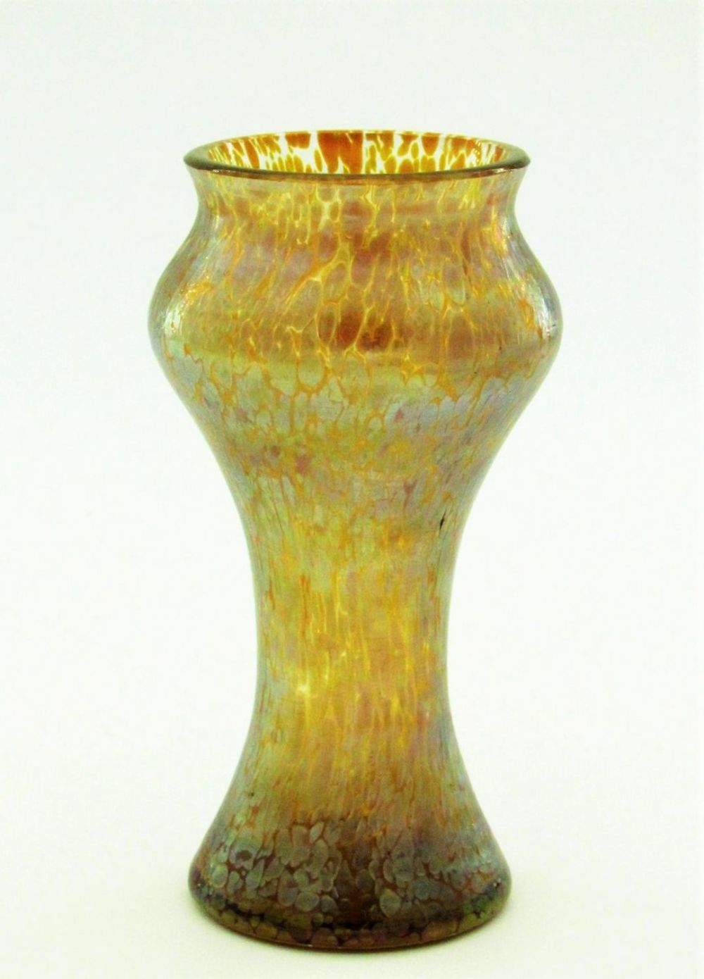 Lot 311: Loetz Pappillion corset glass vase