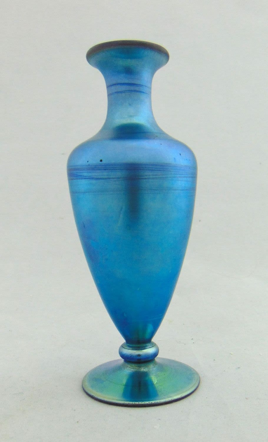 Lot 356: Steuben Blue Aurene perfume