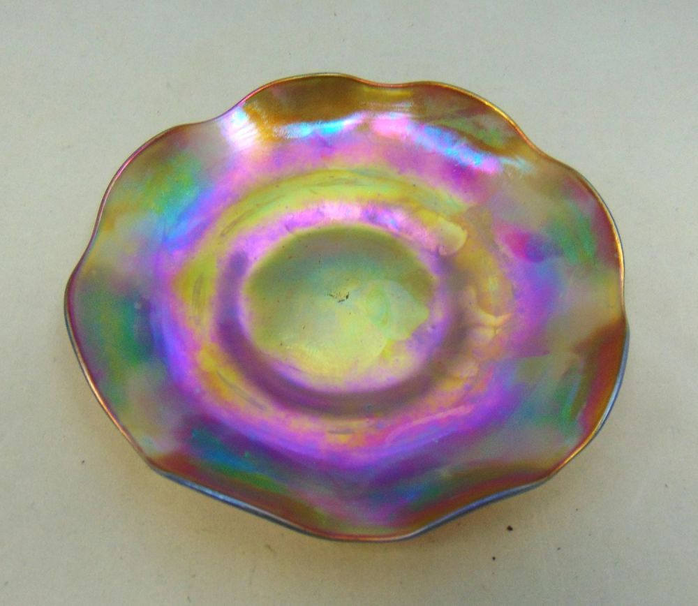 Lot 370: Tiffany Gold Favrile underplate