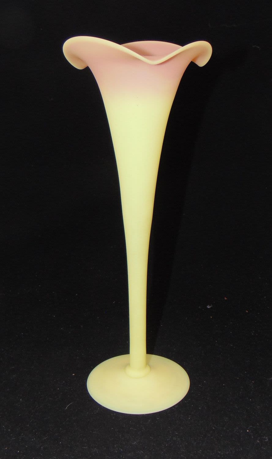 Lot 243: Mt. Washington Burmese Lily vase