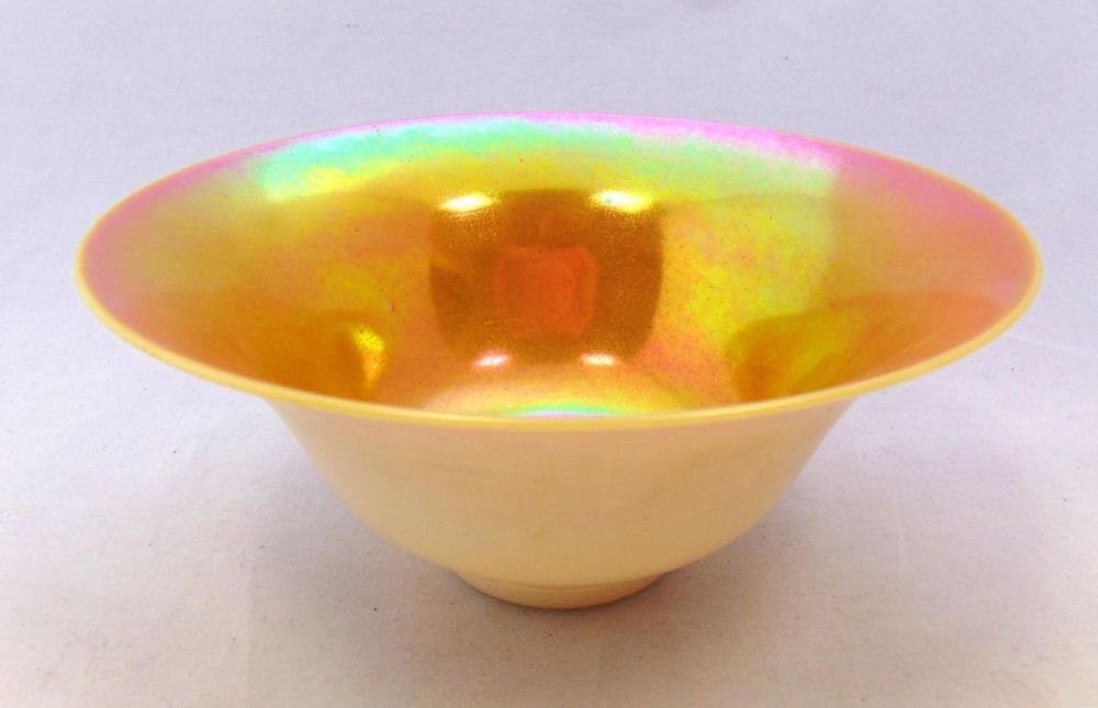 Lot 151: Steuben Gold on Calcite glass bowl