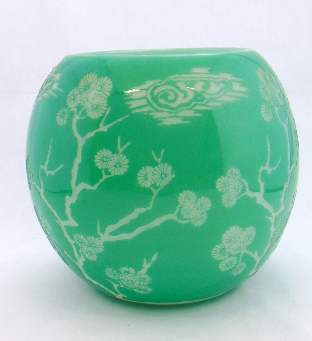 Lot 192: Steuben ACB art glass vase