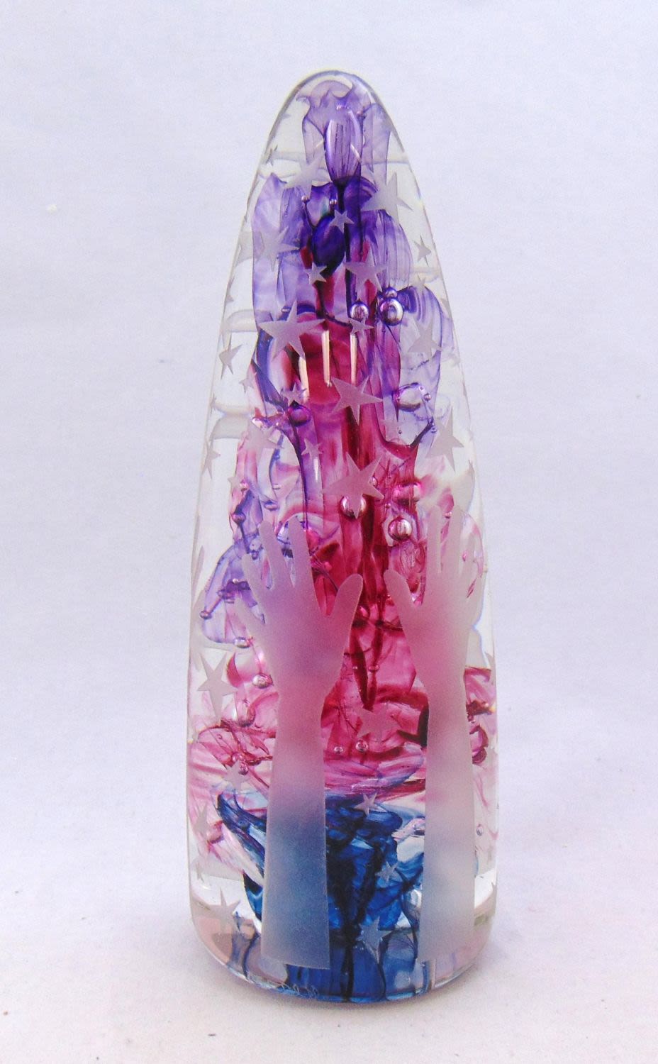 Lot 366: Duncan McClellan art glass sculpture