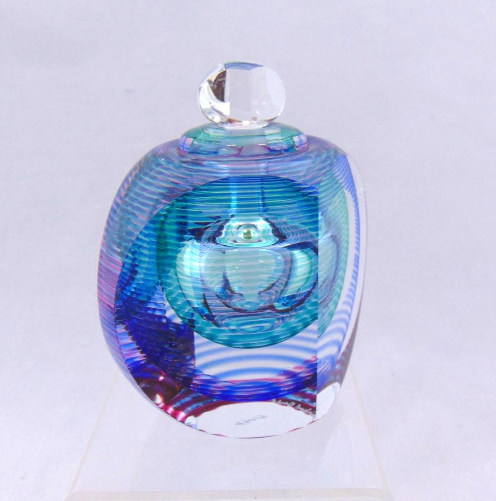 Lot 367: Kit Karbler art glass perfume