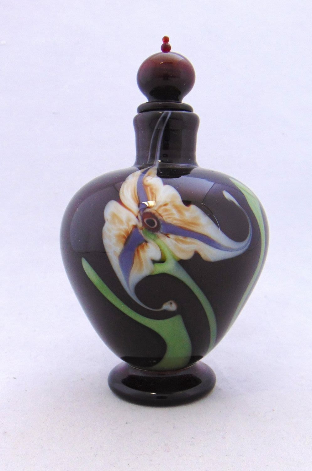 Lot 371: Satava art glass perfume