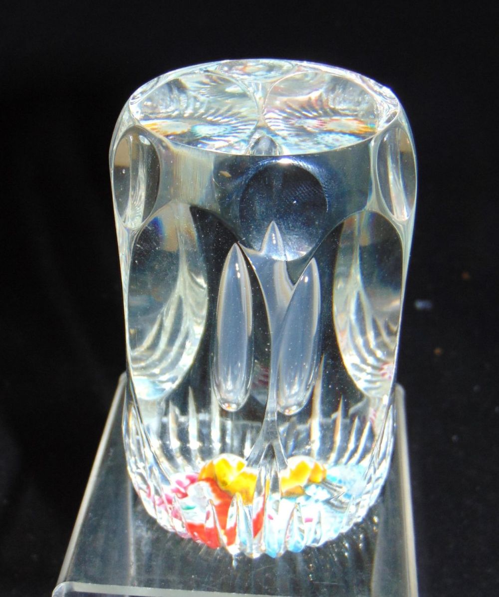 Lot 379: Fred Ogren faceted paperweight