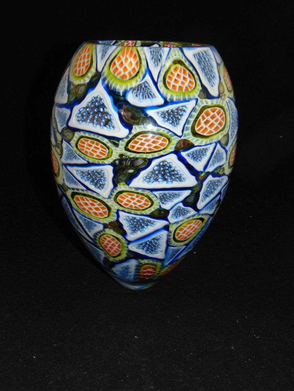 Lot 388: Michael Waysmith art glass vase