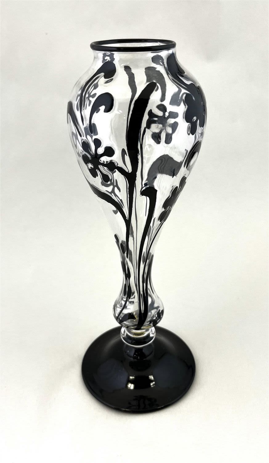Lot 151: Important Steuben Intarsia glass vase