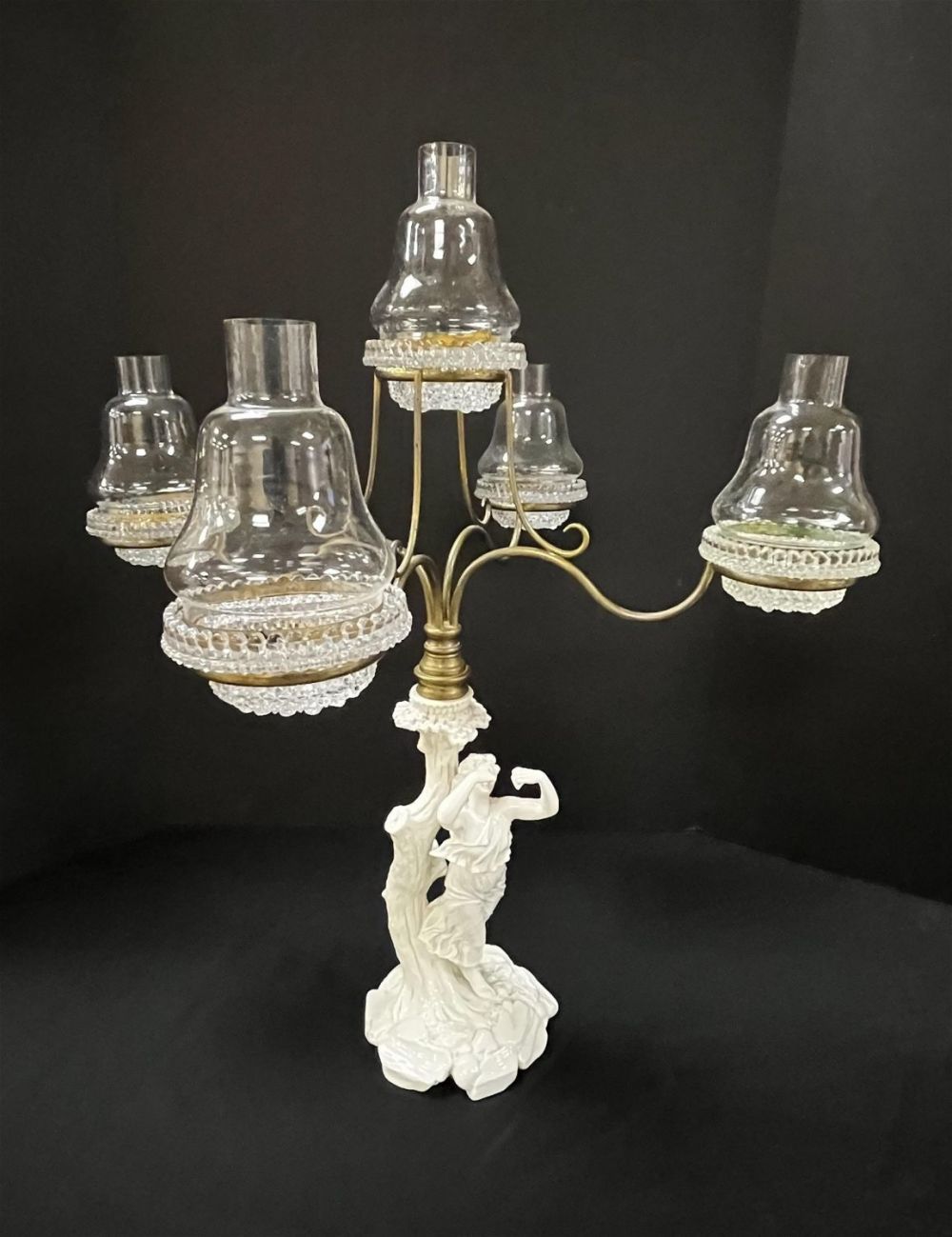 Lot 171: Cricklite fairy lamp candelabra