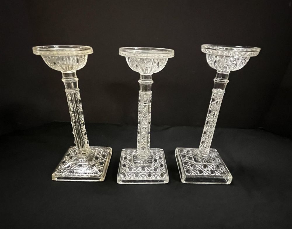 Lot 174: Three fairy lamp bases
