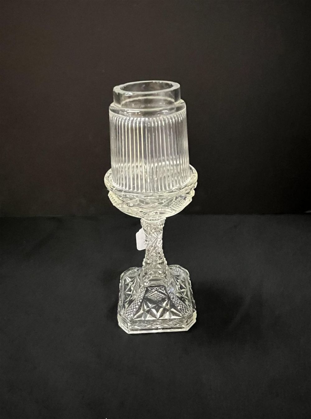 Lot 176: Pedestal Fairy lamp