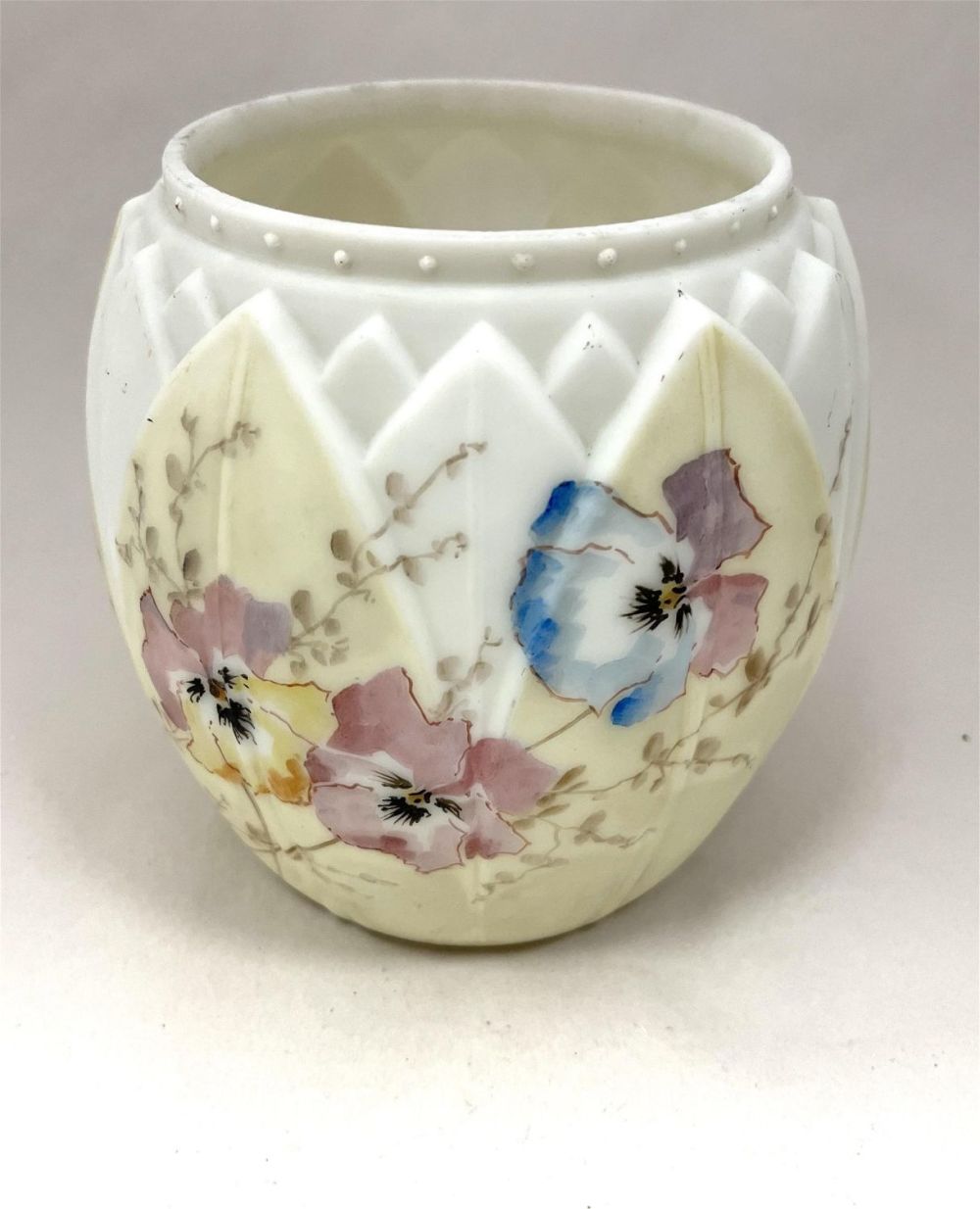 Lot 213: C. F. Monroe biscuit barrel