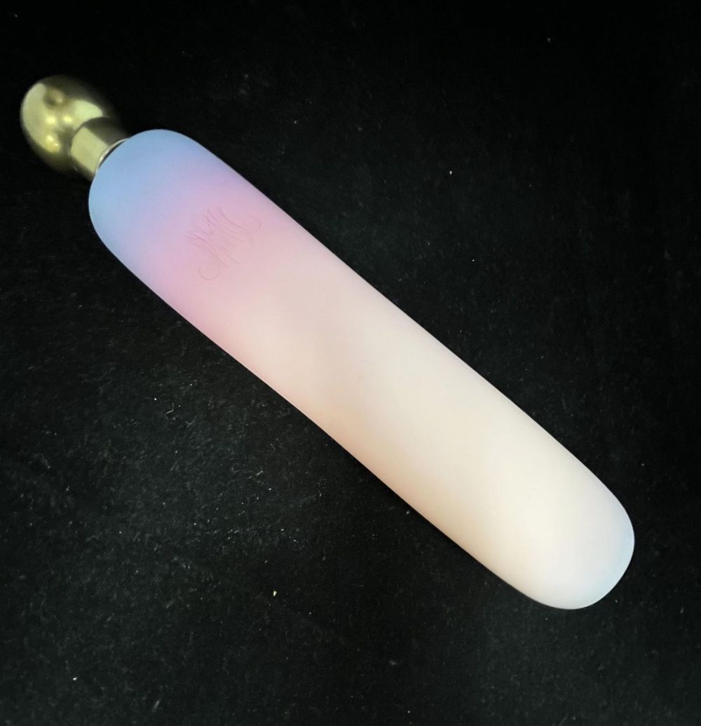 Lot 310: Webb Peachblow perfume bottle