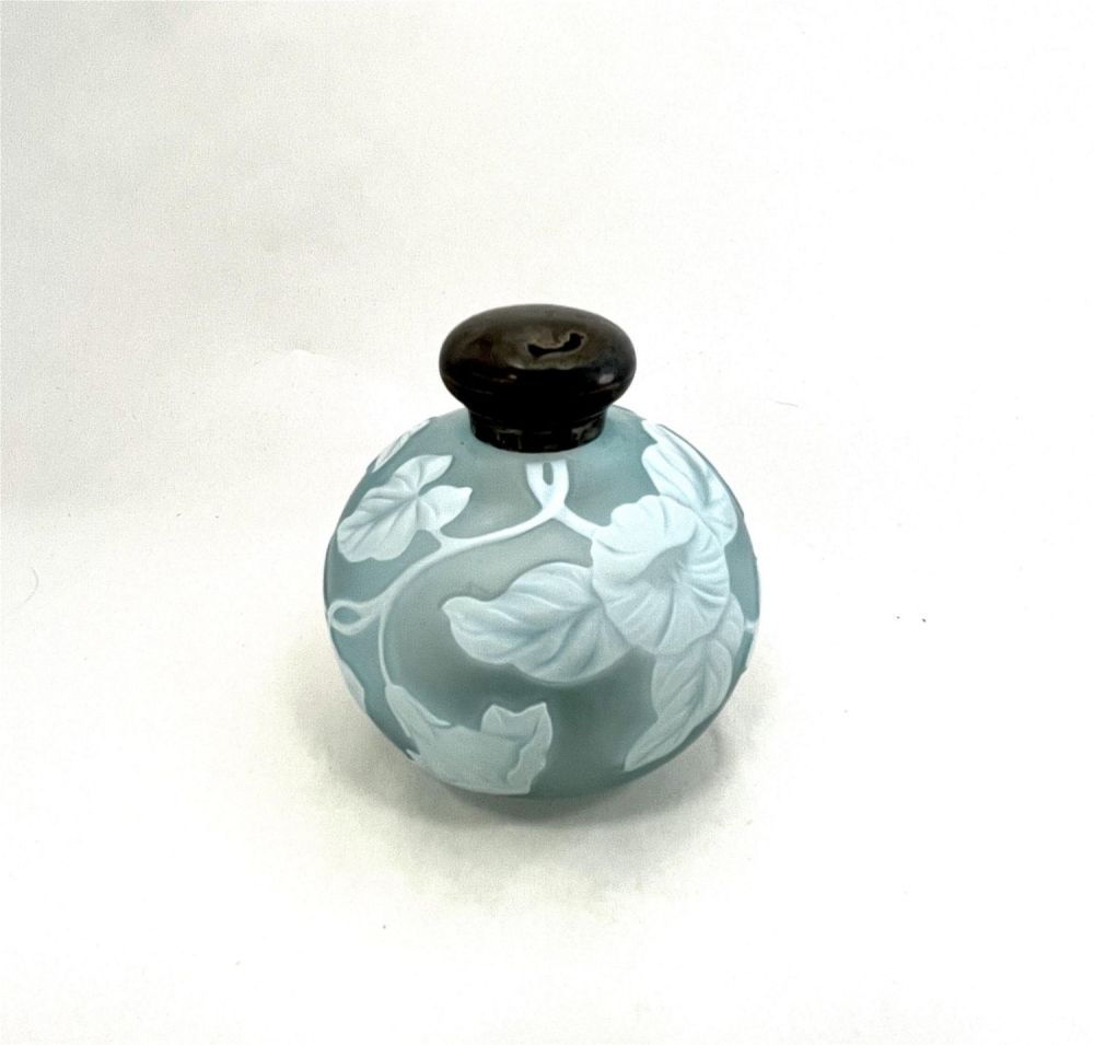 Lot 316: Webb Blue cameo perfume