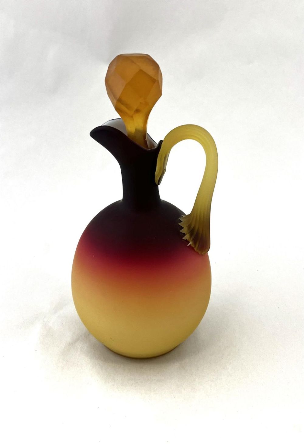 Lot 333: Wheeling Peachblow cruet