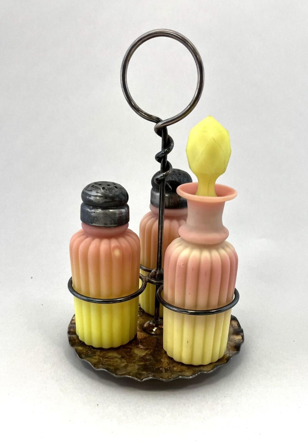 Lot 215: Mt. Washington Burmese shaker set