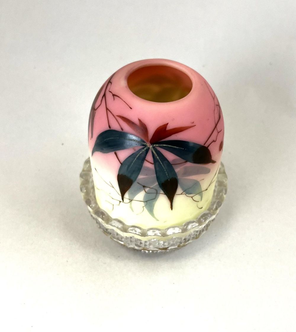 Lot 219: Webb Burmese fairy lamp