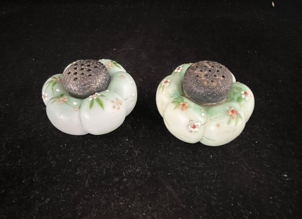 Lot 223: Pair of Mt. Washington shakers
