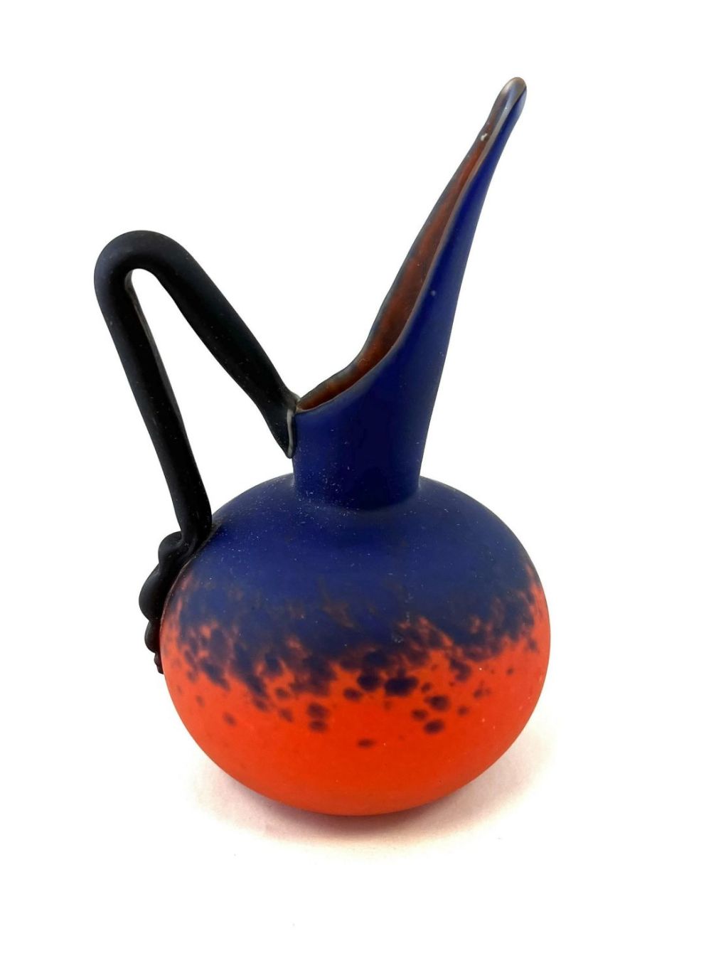 Lot 381: Schneider art glass cruet