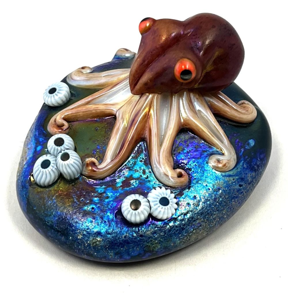 Lot 420: Orient and Flume glass paperweight