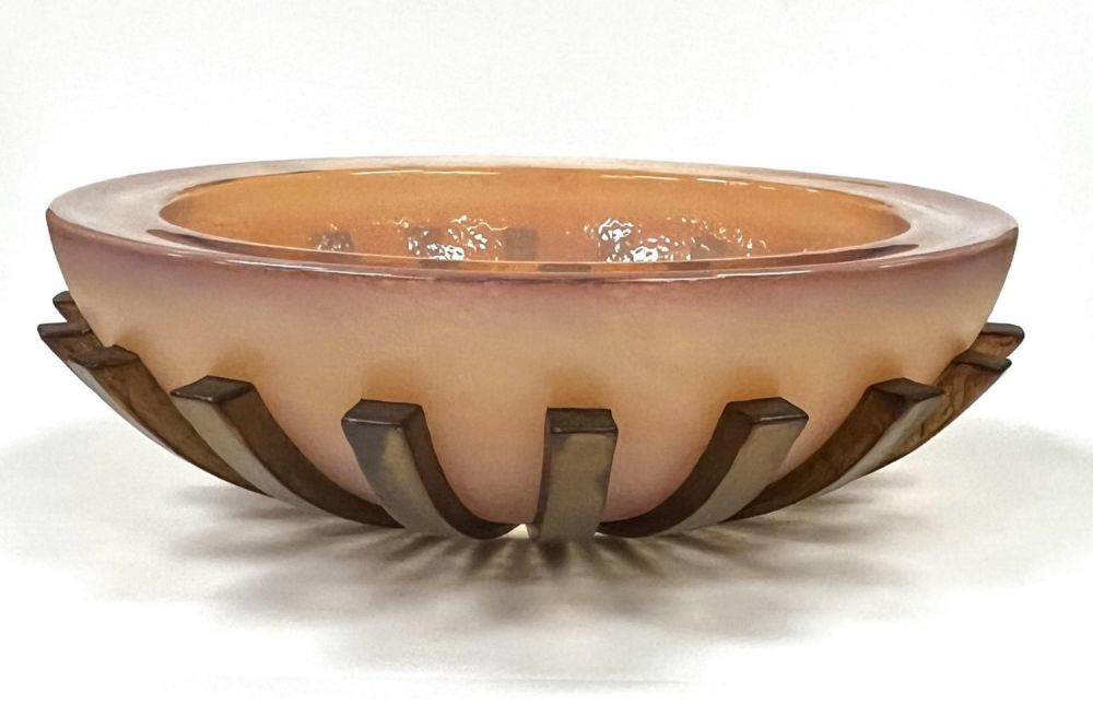 Lot 438: Massive George Bucquet center bowl