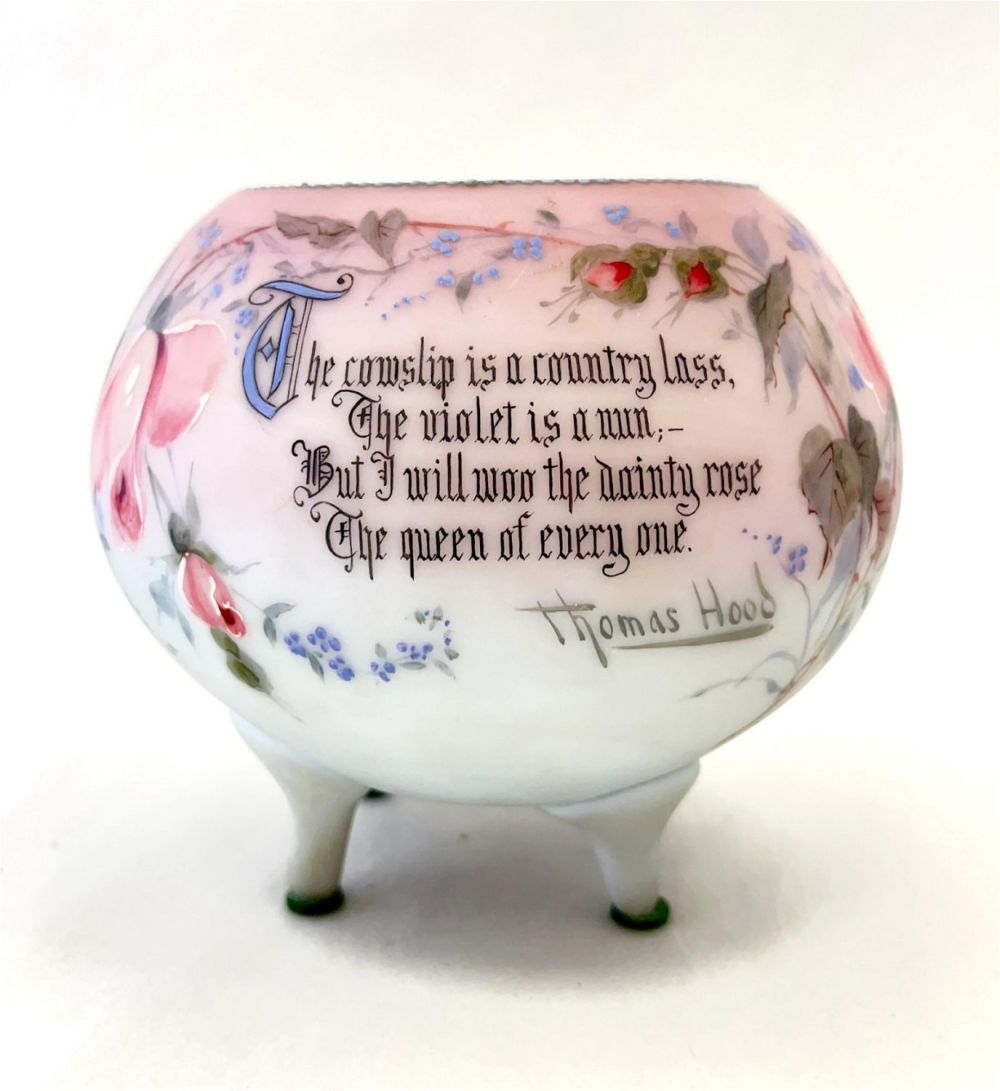 Lot 174: Mt. Washington Verse Peachblow vase