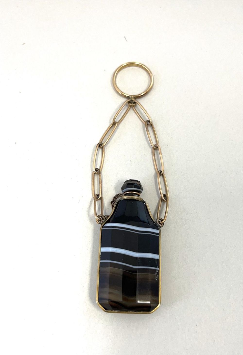Lot 199: Polish stone perfume bottle