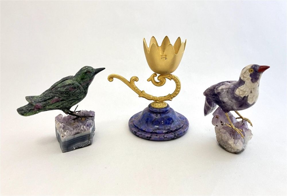 Lot 219: Three figural decorative items