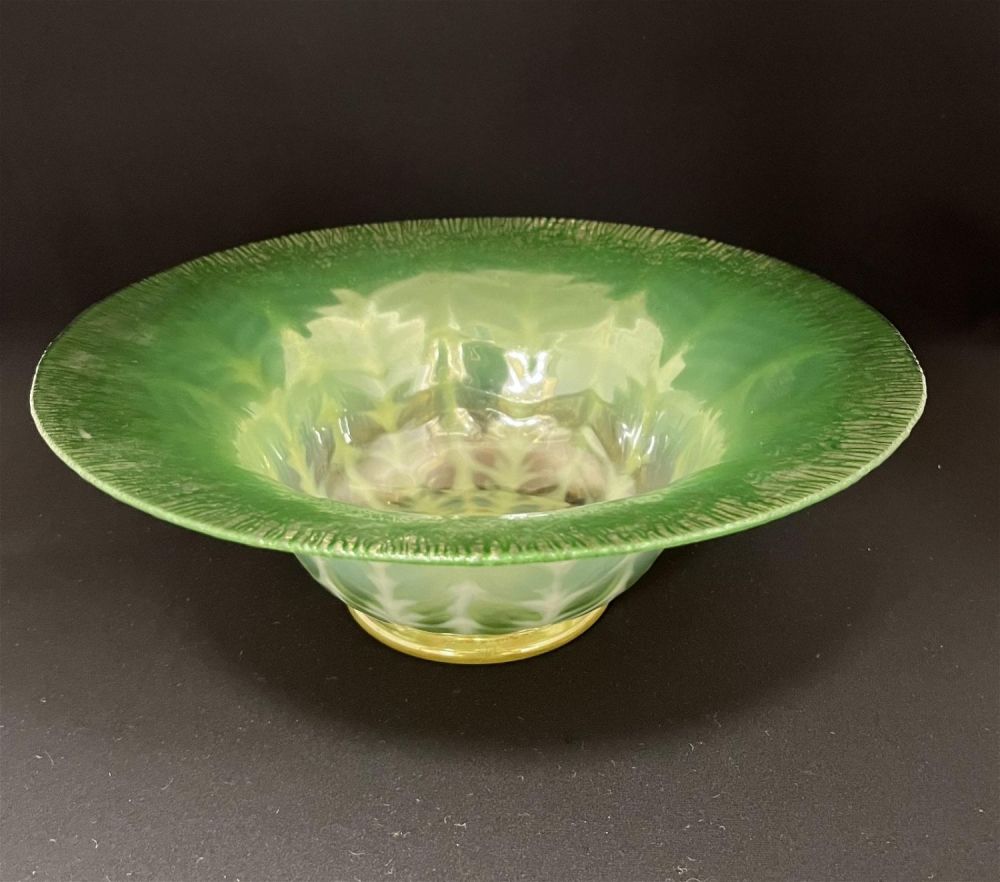 Lot 234: Tiffany Green Favrile pastel